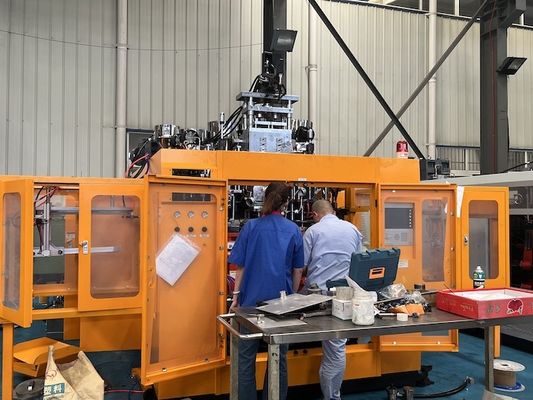 HDPE LDPE PP Extrusion Blow Molding Machine For Plastic Milk Bottle
