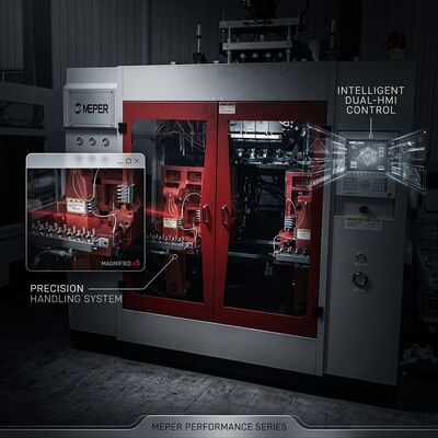 80mm Screw Extrusion Blow Moulding Machine for 10L PE Bottles